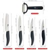 Rirool Ceramic Blade Essentials – 5-Piece Professional Knife Set