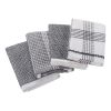 Better Homes & Gardens Elegant 4-Pack Oversized Dish Cloths in Rich Black