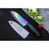 Sharp & Stylish – SiliSlick Rainbow Knife Set with Protective Sheaths