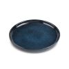 Thyme & Table Stoneware Round Salad Plate – Beautiful Atlantic Blue Finish