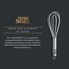 Thyme & Table Gray Silicone Mini Whisks – 2-Pack