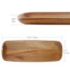 Hecef Acacia Charcuterie Board and Serving Platter 3 Piece Set,