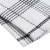 Better Homes & Gardens Elegant 4-Pack Oversized Dish Cloths in Rich Black