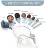 Misty Blue Essentials – 9-Piece Measuring Cups & Spoons Set