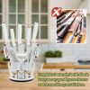 Kitchen Knife Set, 7-Pieces Stainless Steel Knives Set with Block, Chef Cooking Knife Set