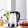 ZOKOP Glass Electric Kettle – Large 1.8L Capacity with 1200W Fast Heating