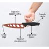 Ultra-Sharp Tekno Copper Kitchen Knife – Sleek Design with Comfort Grip