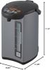 Zojirushi AquaSmart Micom Boiler – 135 oz Silver Model