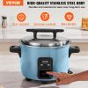 VEVOR 10L Rice Cooker – Non-Stick 50-Cup Pot with Keep Warm Function