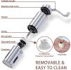 BrewEase Hand Crank Coffee Bean Grinder – Stainless Steel Design