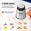 VEVOR 5-Cup Electric Food Processor – 400W Mini Chopper with Stainless Steel Blades