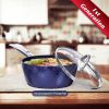 RAINBEAN Nonstick Ceramic Blue Kitchen Cookware Set