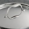 Tri-Ply MasterChef Stainless Steel Saucepan – 2 Qt with Lid