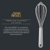 Thyme & Table Stylish Gray Silicone Whisk for Baking and Cooking