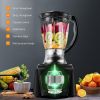 COSTWAY 500W Food Processor & Blender: Crush, Slice, Shred & Juice