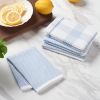 Better Homes & Gardens Stylish Blue Linen Oversized Dish Cloth Set – 4 Pack