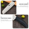 Rirool Ceramic Blade Essentials – 5-Piece Professional Knife Set