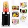 High-Performance Costway 1000W Portable Blender – 6-Blade System with 12oz & 24oz Bottles