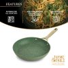 Thyme & Table 10" Olive Nonstick Fry Pan – Crafted for Cooking Perfection