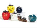 Elegant Chinese Porcelain Tea Storage Jars – Retro Ornament Set