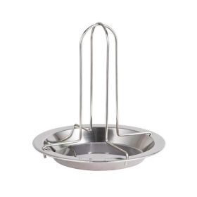 Stainless Steel Chicken Roaster Rack and Pan