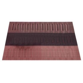 6-Piece Wine Red Woven Stain-Resistant Placemat Set – Easy to Clean & Heat-Resistant