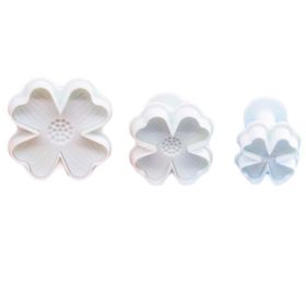 DIY Flower Cookie Cutters Mold Set for Creative Baking, Fondant, and Sugarcraft Decorating