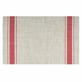 6-Piece Non-Slip Japanese Style Placemats-17.7x11.8 Inch