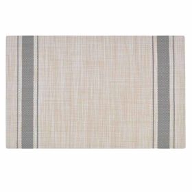 6 Pcs Japanese Style Placemats for Dining Table Everyday Use Woven PVC Kitchen Table Mats