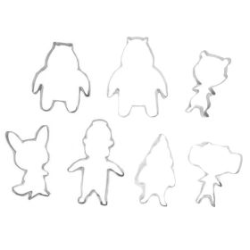 Cookie Cutters for Bear Cookies - 7-Pc Bakeware Set