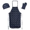 Denver Broncos 3-Piece Set – Apron, Mitt, and Hat for Fans