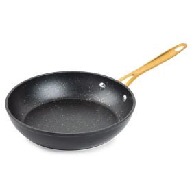 Thyme & Table Black & Gold 8" Non-Stick Fry Pan - Stylish Cooking Essential