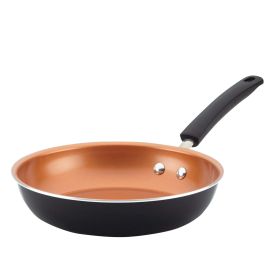 Farberware 10" Non-Stick Fry Pan - Easy Clean Pro with Black & Orange Finish