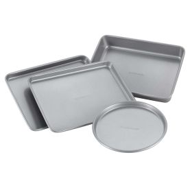 Farberware Nonstick Bakeware Set for Toaster Oven – 4-Piece Collection