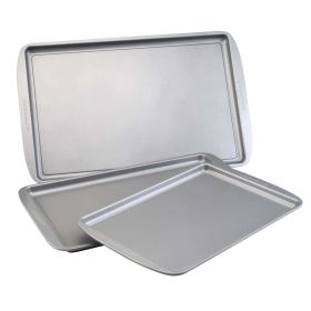 Farberware Nonstick Bakeware 3-Piece Cookie Pan Set