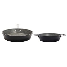 The Granite Advantage: Serenk Excellence 2-Piece Pan Set for Every Chef