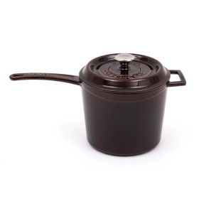 LAVA Round Saucepan – Timeless Cast Iron for Flavorful Dishes