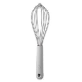 Thyme & Table Stylish Gray Silicone Whisk for Baking and Cooking