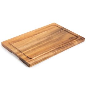 Thyme & Table 12" x 18" Acacia Wood Kitchen Cutting Board