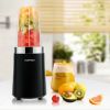 High-Performance Costway 1000W Portable Blender – 6-Blade System with 12oz & 24oz Bottles