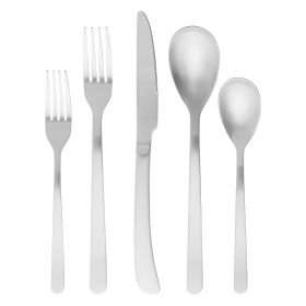 Thyme & Table 40-Piece Stainless Steel Flatware Set – Royal Design for Upscale Dining