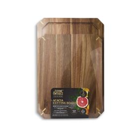 Thyme & Table Acacia Cutting Board Set - 2-Piece Kitchen Essential