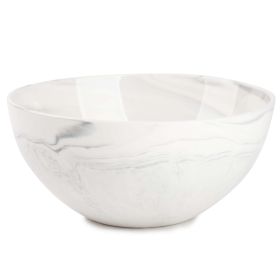 Thyme & Table Grey Marble Stoneware Cereal Bowl