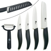 Rirool Ceramic Blade Essentials – 5-Piece Professional Knife Set