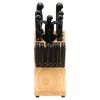 Chicago Cutlery Essentials 15-Piece Knife Set – Professional Knives with Wooden Block & Shears