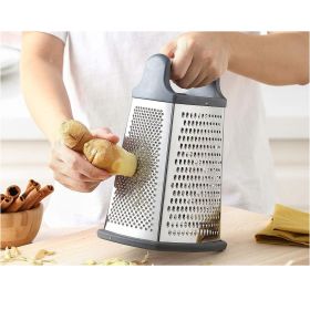 Stainless Steel Cheese Grater 9 in 4 Sides, Perfect Grater For Parmesan Cheese, Vegetables, Ginger