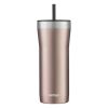 Contigo Streeterville Pink 32 oz Stainless Steel Tumbler with Splash-Proof Lid & Straw