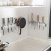 Premium Space-Saving Stainless Steel Magnetic Knife Rack for Kitchens