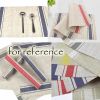 6-Piece Non-Slip Japanese Style Placemats-17.7x11.8 Inch