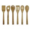 Oceanstar 7 Piece Bamboo Cooking Utensil Set